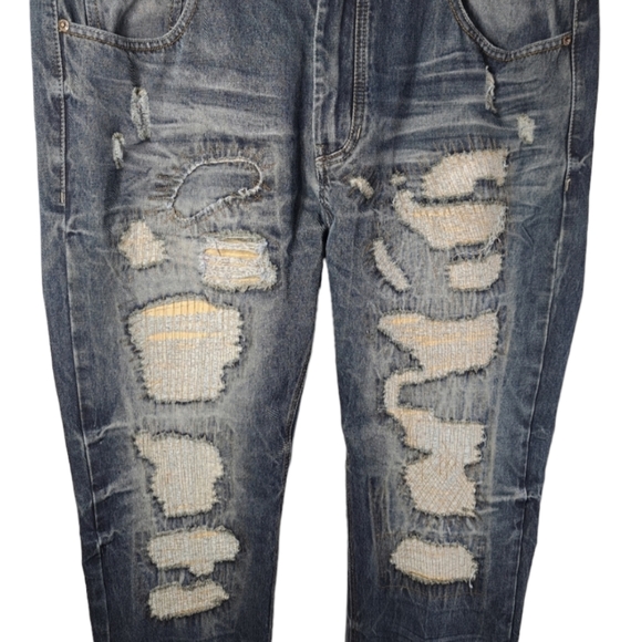 Switch Remarkable Men's Premium Denim Blue Jeans Size 40X32 100% Cotton - Picture 5 of 15